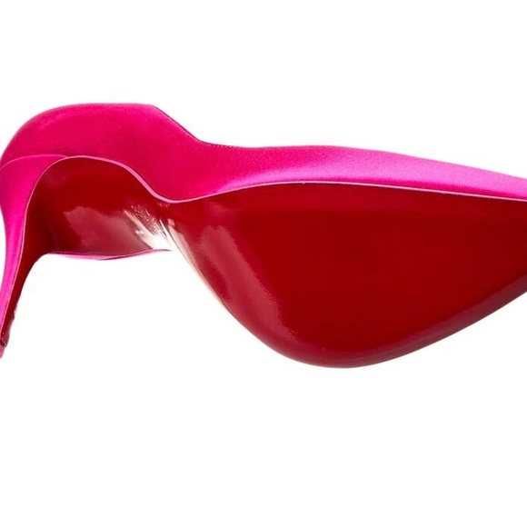 CHRISTIAN LOUBOUTIN IRIZA 100 SATIN PUMP - Picture 2 of 10